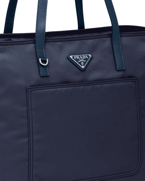 prada women's briefcase|Prada nylon tote bag price.